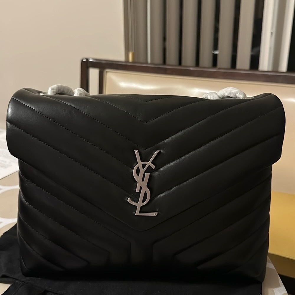 Saint Laurent Medium Loulou Matelassé Leather Shoulder Bag *Great Deal!